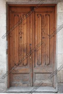 door wooden ornate 0001